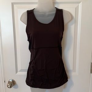 Athleta compression tank top large EUC